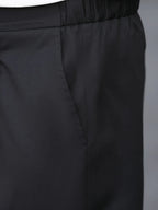 Men's white pleated trousers for layering through autumn and winter