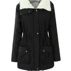 Men's black cosy longline winter parka for everyday cold-weather wear
