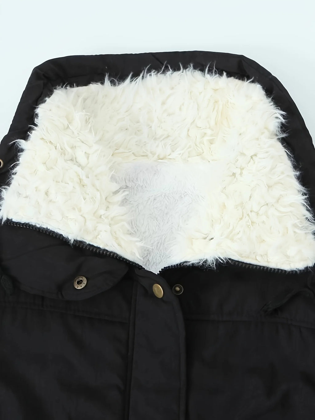 Men's black cosy longline winter parka for everyday cold-weather wear