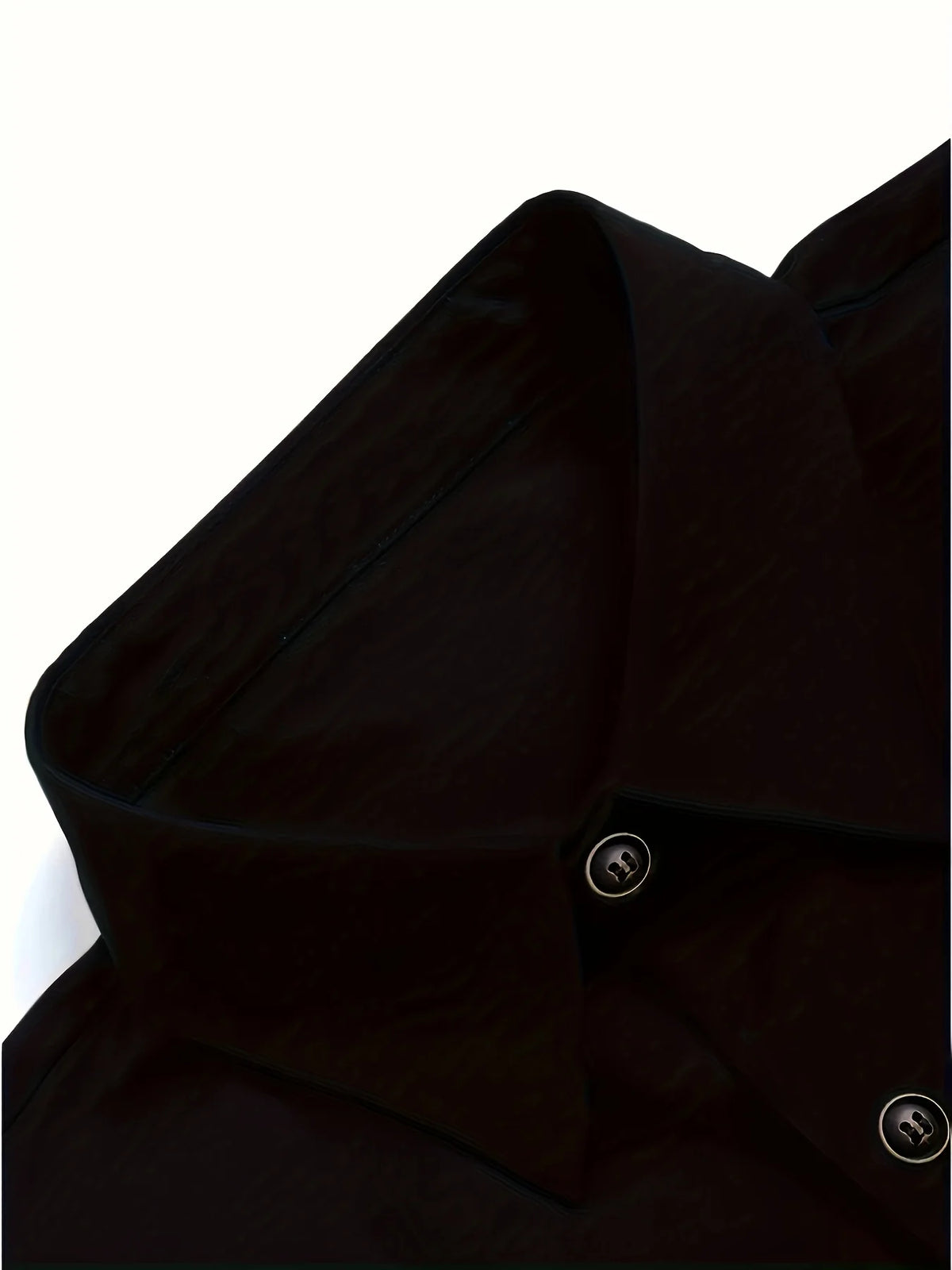 Men's coffee brown contrast patchwork shirt