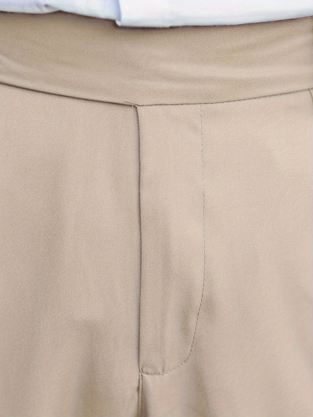 Men's apricot relaxed tailored trousers