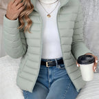 Men's matcha lightweight padded jacket for the autumn and winter season
