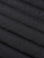 Men's grey hooded insulated coat for the colder autumn and winter months