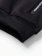 Men's navy cosy hooded zip-up jacket for autumn and winter wear