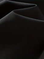 Men's black cropped everyday bomber jacket for autumn and winter wear