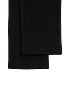 Women's black high-rise skinny jeans for cold autumn and winter days