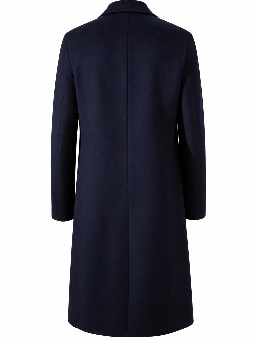 Men's navy tailored longline coat for the autumn and winter season