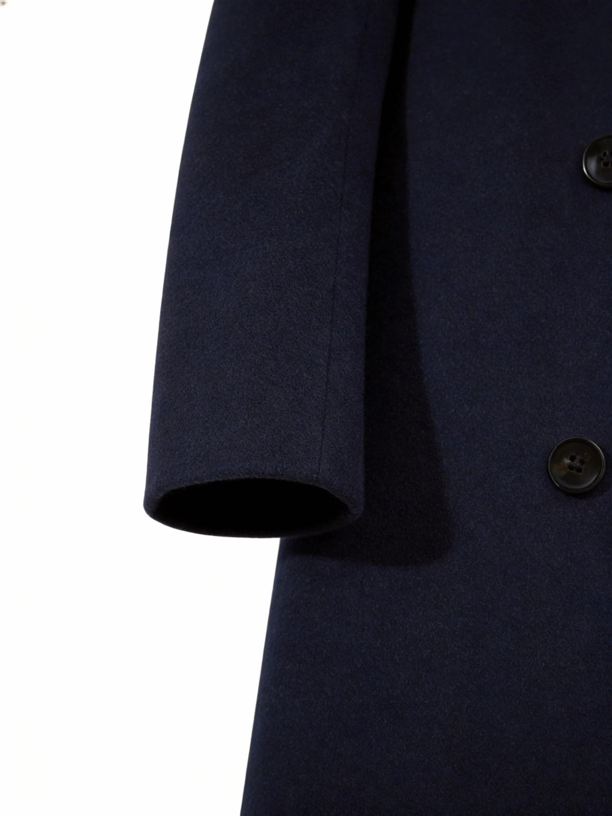 Men's navy tailored longline coat for the autumn and winter season