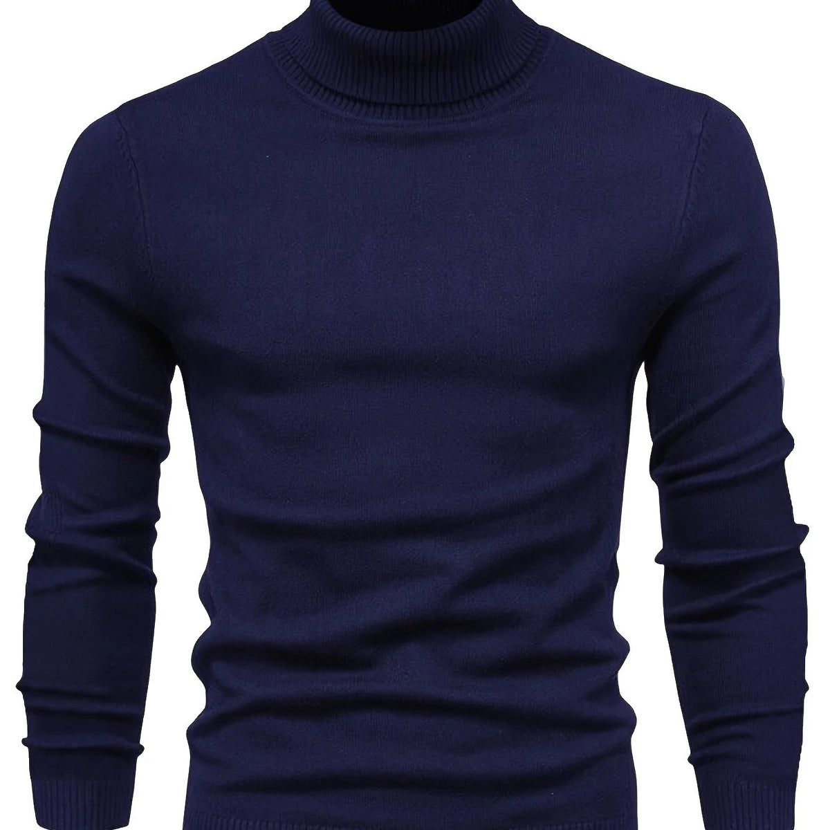 Men's burgundy mock-neck top
