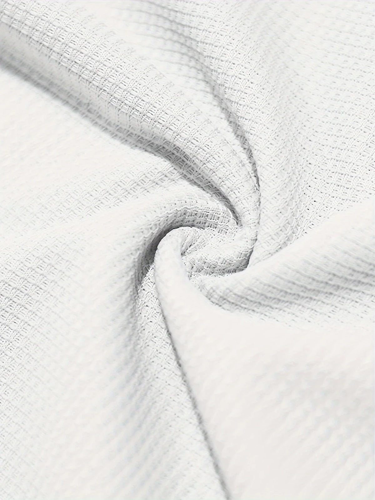 Men's white casual henley shirt for everyday autumn and winter wear