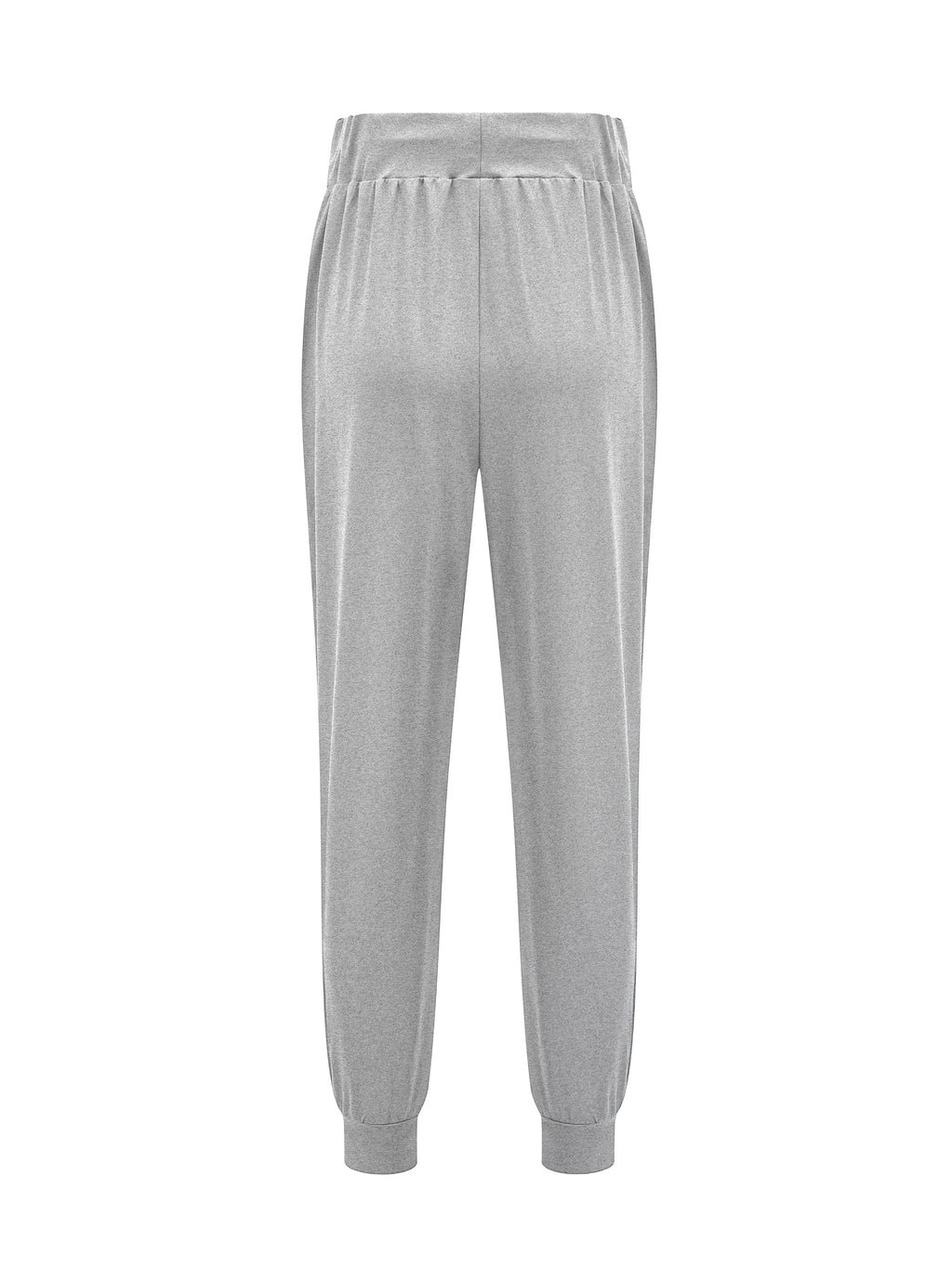 Women's ash relaxed tapered joggers for chilly autumn and winter days