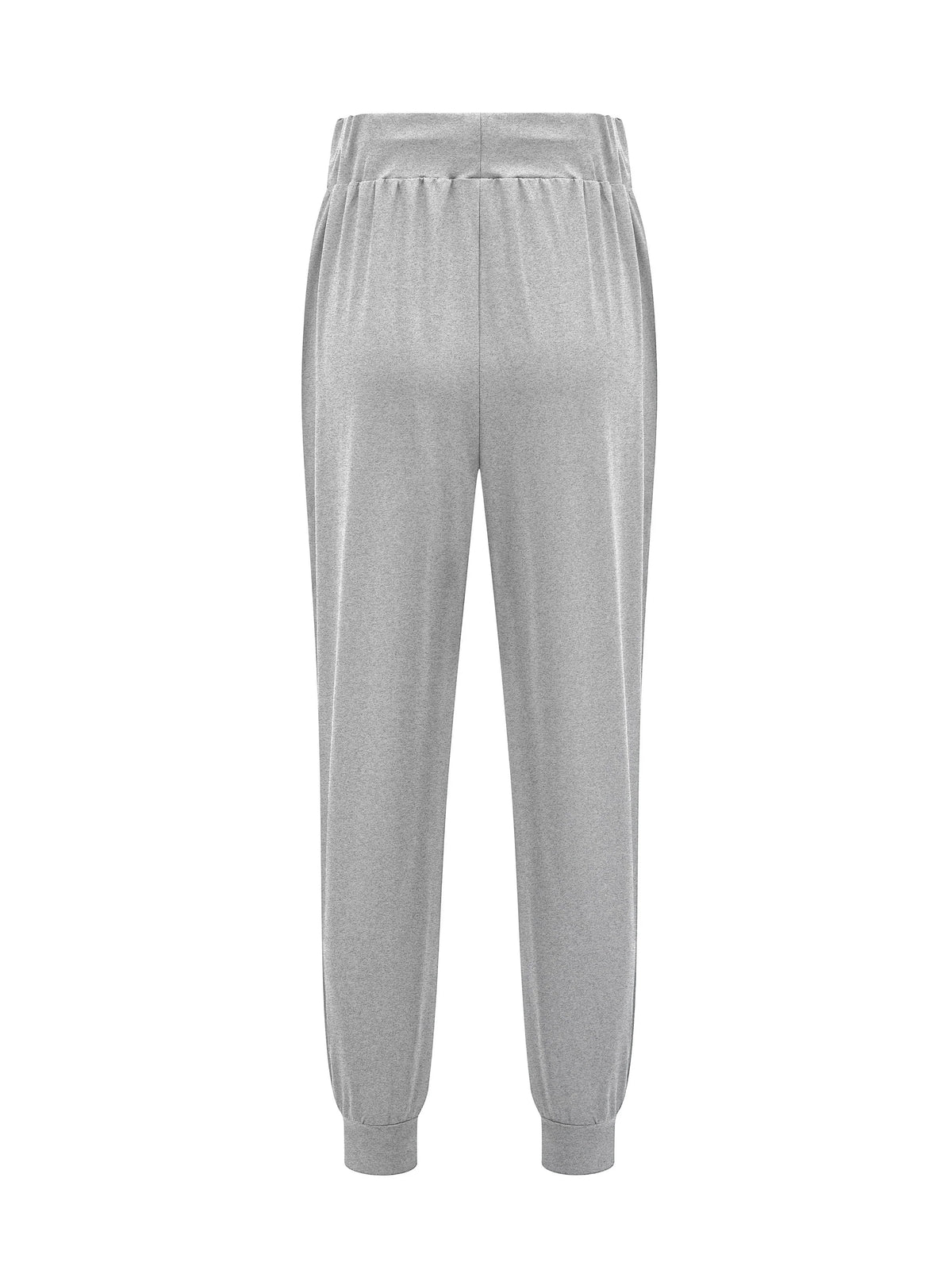 Women's ash relaxed tapered joggers for chilly autumn and winter days