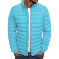 Men's Lightweight Quilted Puffer Jacket for Everyday Winter Wear