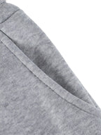 Women's grey utility cargo joggers