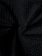 Women's violet textured quilted jacket for chilly autumn and winter days