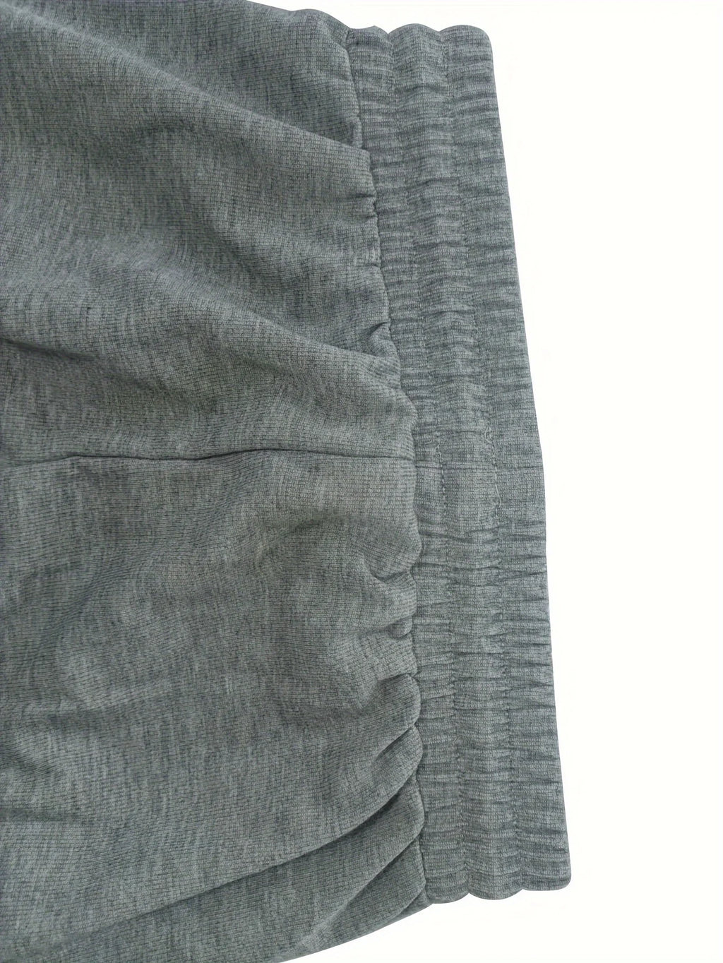 Women's space grey relaxed straight-leg trousers for autumn and winter