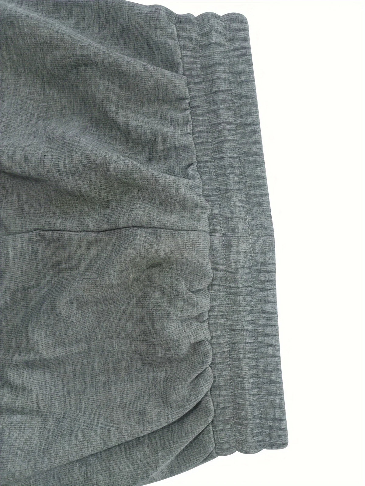 Women's space grey relaxed straight-leg trousers for autumn and winter