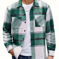 Men's Rugged Overshirt for Layering Through Winter