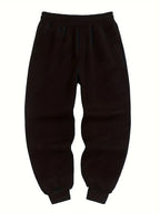 Men's grey relaxed everyday joggers