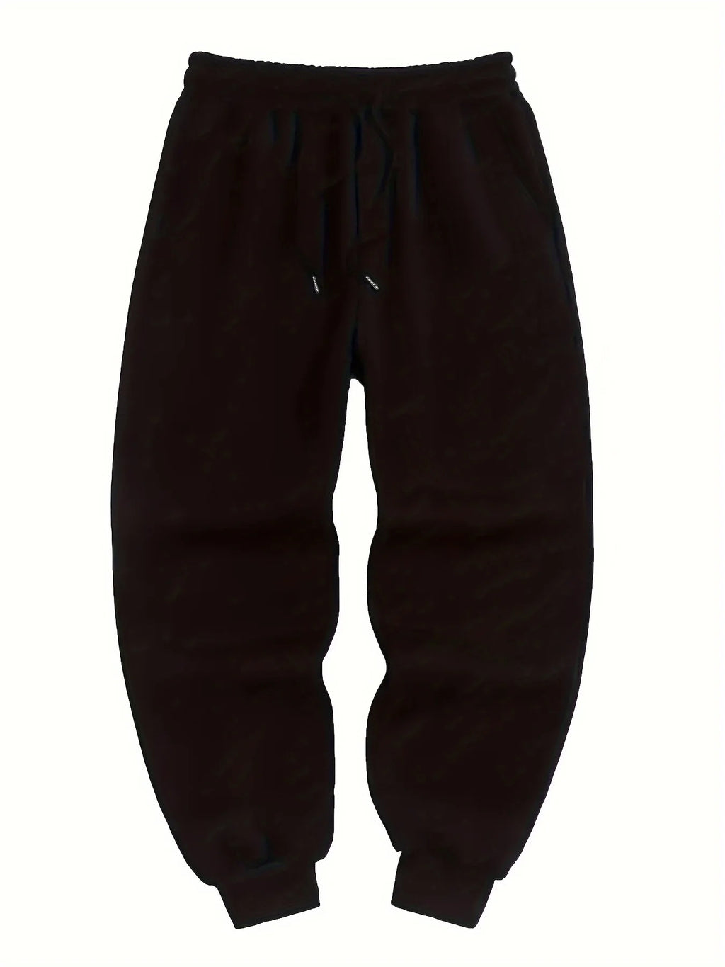 Men's black relaxed everyday joggers