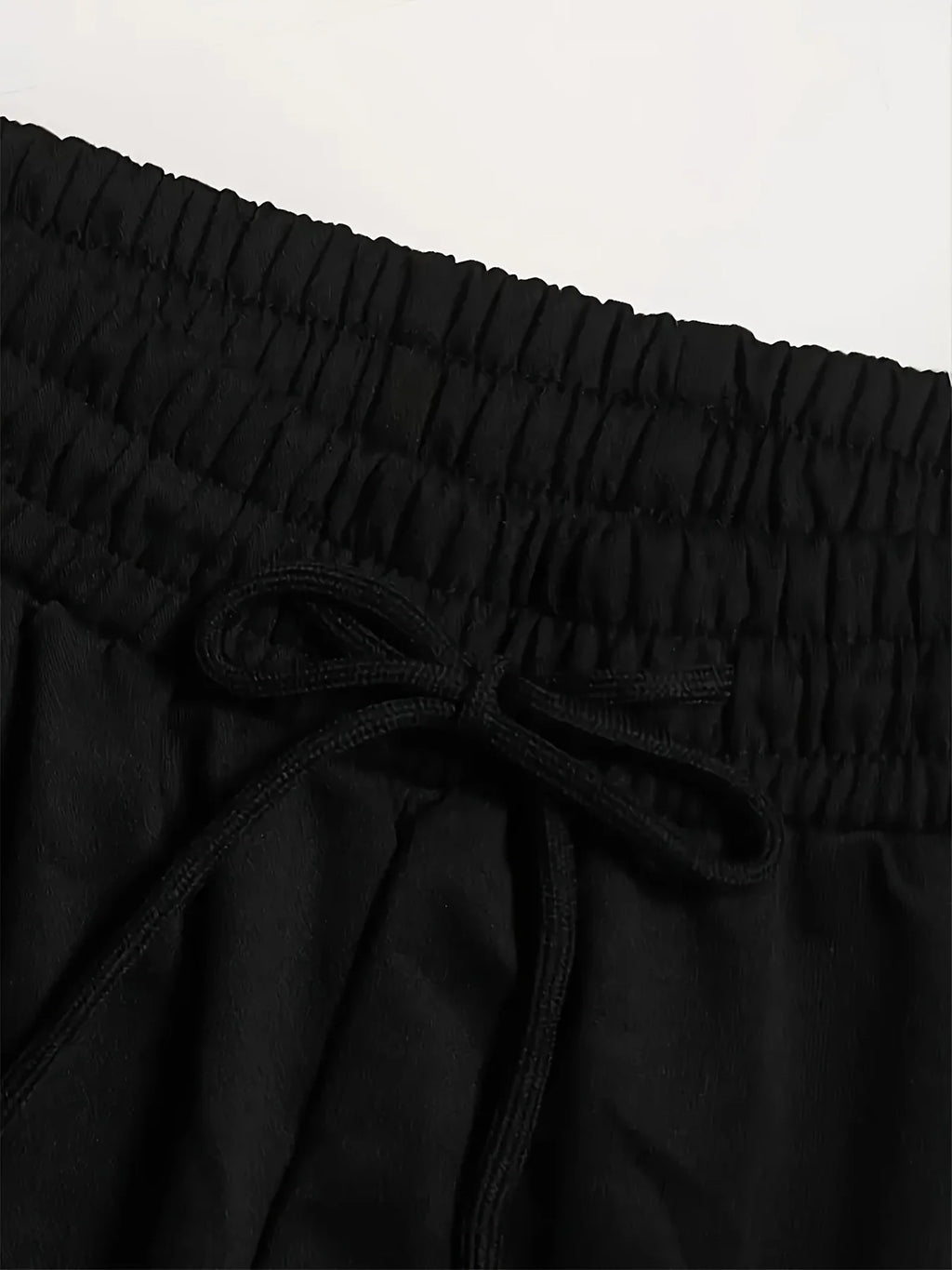 Men's black relaxed everyday joggers