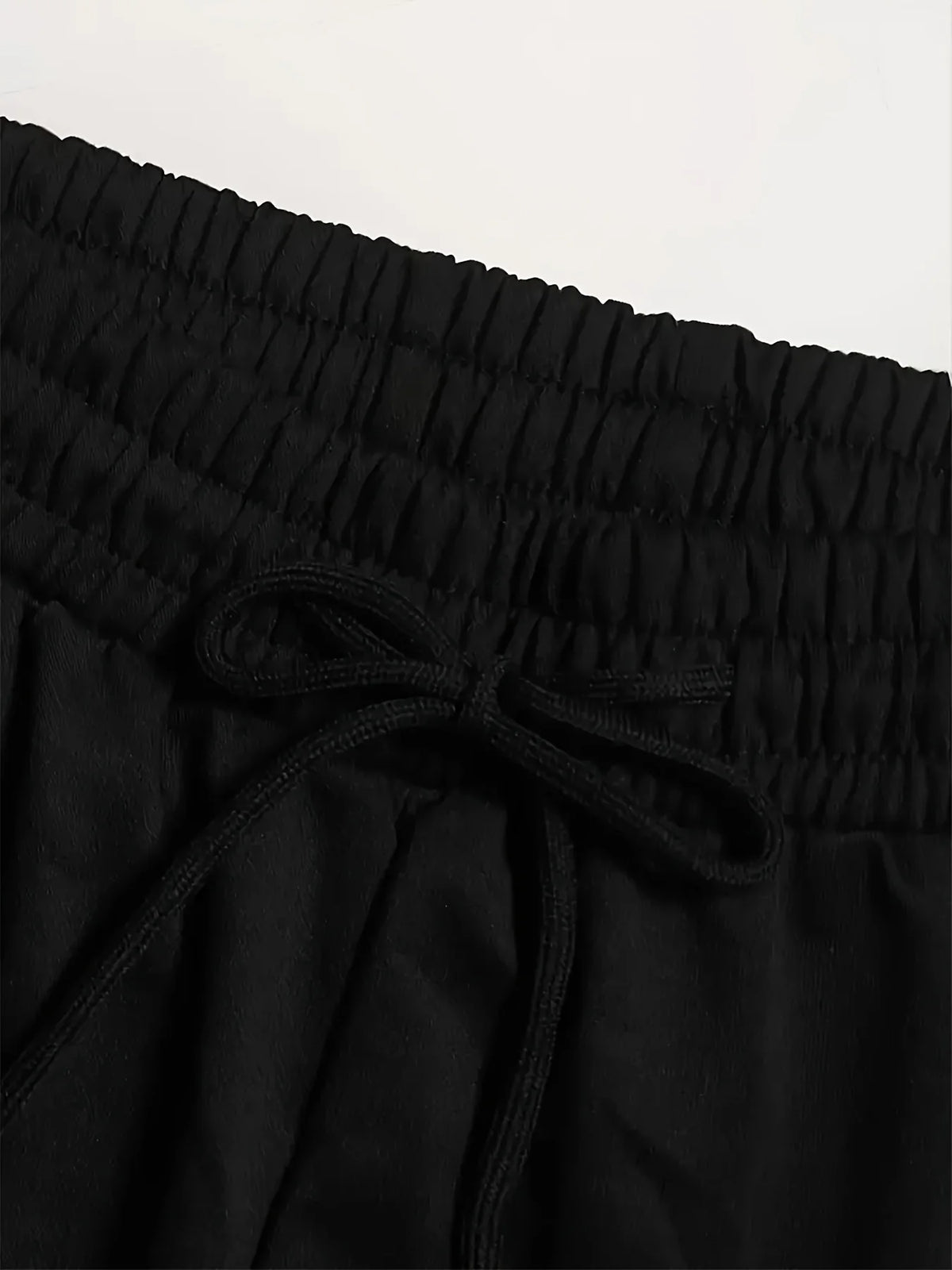 Men's black relaxed everyday joggers