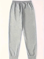Men's black relaxed everyday joggers