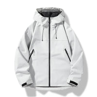 Men's All-Weather Hooded Shell Jacket for Cold Weather Wear